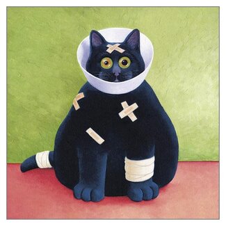 Vicky Mount - On the Mend, Dubbele Kaart met Enveloppe