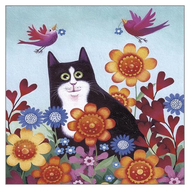 Vicky Mount - Spring has Sprung, Dubbele Kaart met Enveloppe