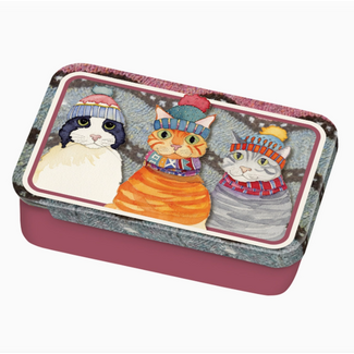 Emma Ball Ltd Cats in Hats, Pocket Tin
