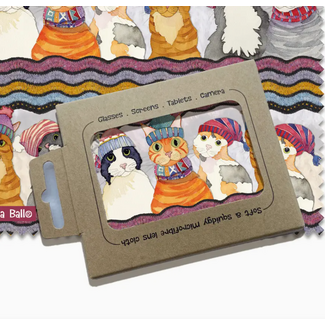 Emma Ball Ltd Emma Ball - Cats in Hats, Brillendoekje