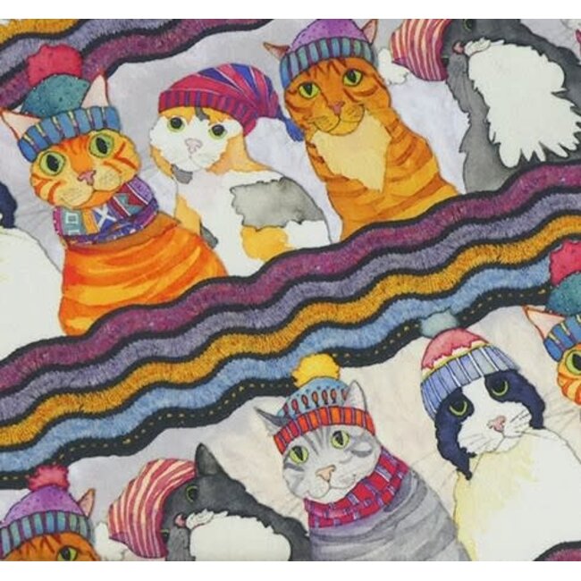 Emma Ball - Cats in Hats, Lens Cloth