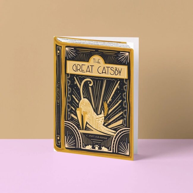 Niaski Niaski - The Great Catsby, Double Card with Envelope