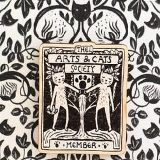 Niaski Niaski - Arts & Cats Society Pin