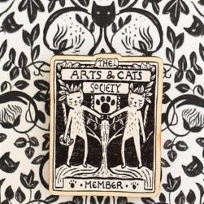 Niaski Niaski - Arts & Cats Society Pin