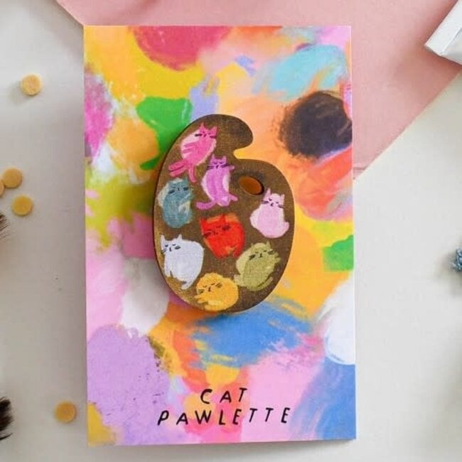 Niaski - Cat Pawlette Pin