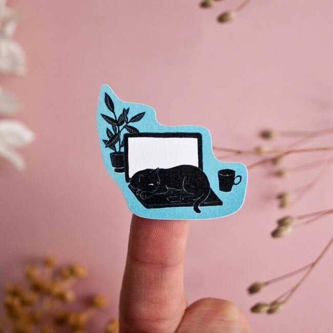 Katja Rub - Stickervel Cats met 18 stickers