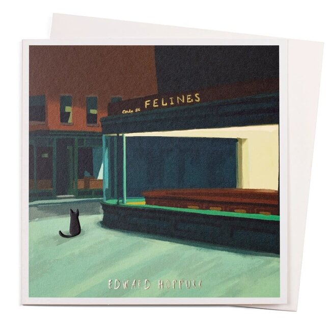 USTUDIO Niaski - Edward Hoppurr, Double Card with Envelope