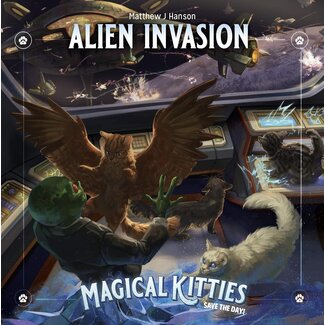 Atlas Games Magical Kitties Save the Day! - Alien Invasion, Expansie Rollenspel