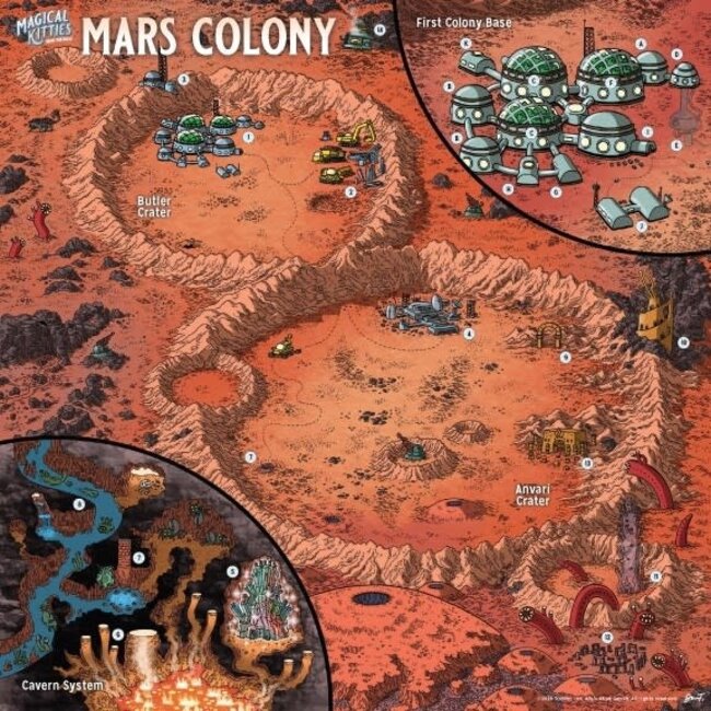 Magical Kitties Save the Day! - Mars Colony, Expansie Rollenspel