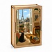 Bywood Mini Jigsaw Hout Puzzel - Paris Window with Black Cat