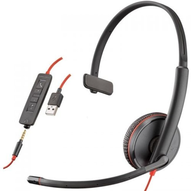 Poly POLY Blackwire 3215 | Headset | Nieuw