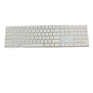 Apple Magic Keyboard met Numeric Toetsenbord | Deens | Wit | Refurbished