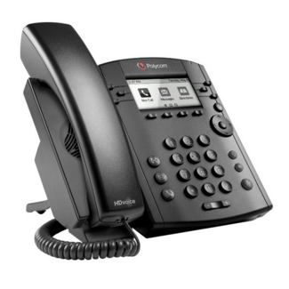 Polycomm VVX310 Desktop Phone - Zwart | Refurbished