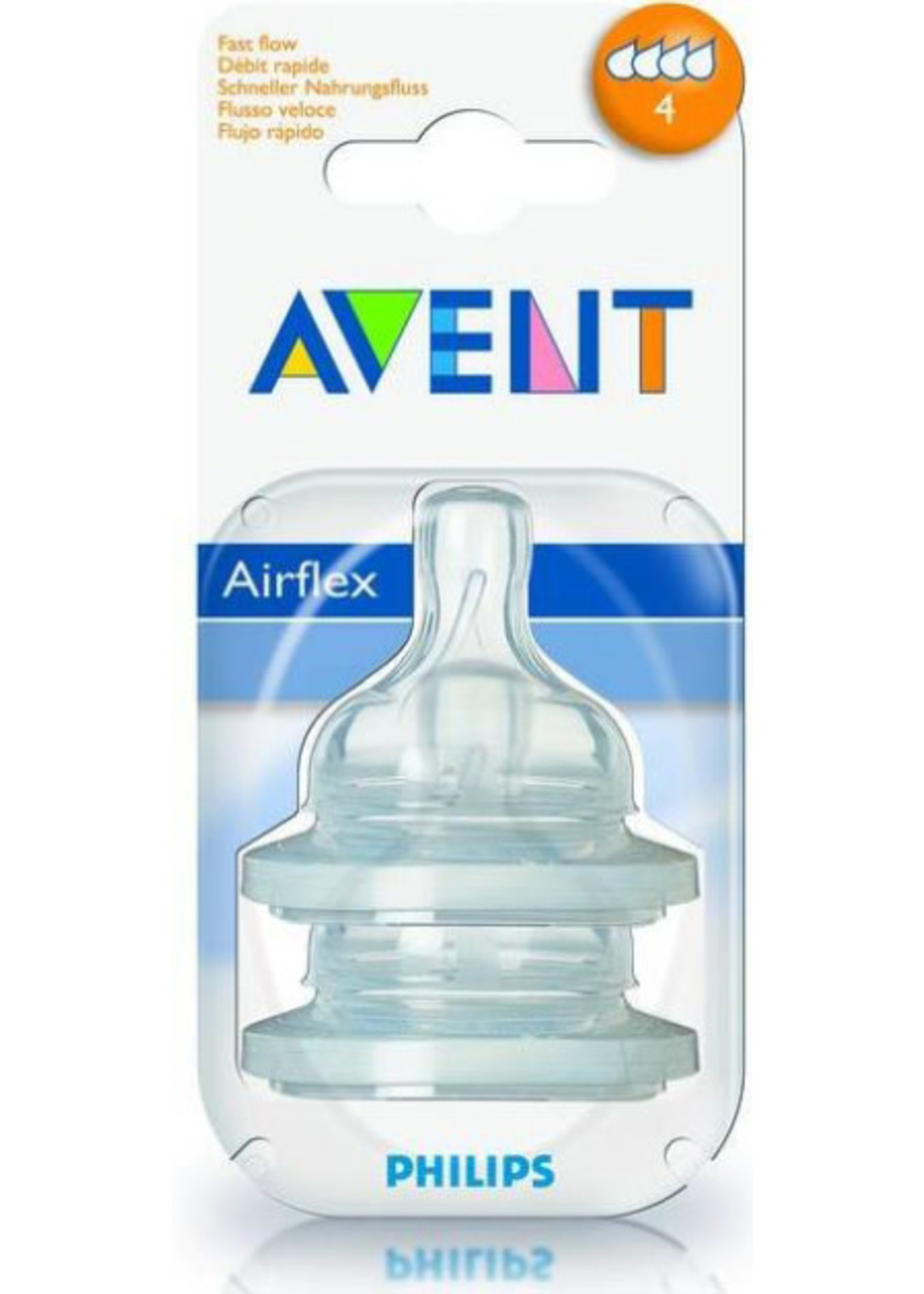 Philips / Avent Avent Anti/collic Classic Zuigspenen fast - 4 gaatjes