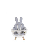 Childhome Childhome evolu stoelkussen Rabbit jersey grijs