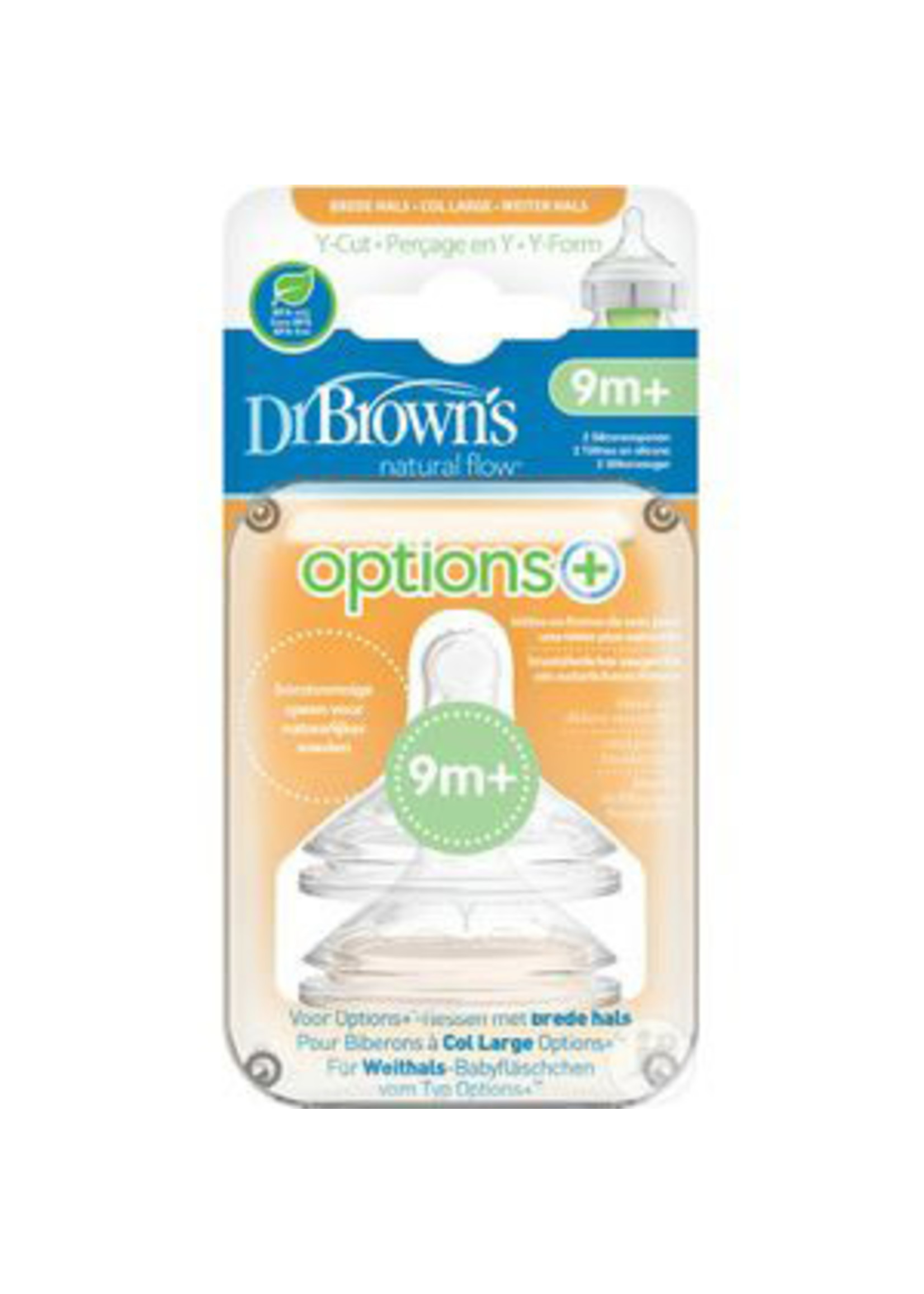 Dr. Browns Dr. Browns Spenen Options+ Y Dikke voeding