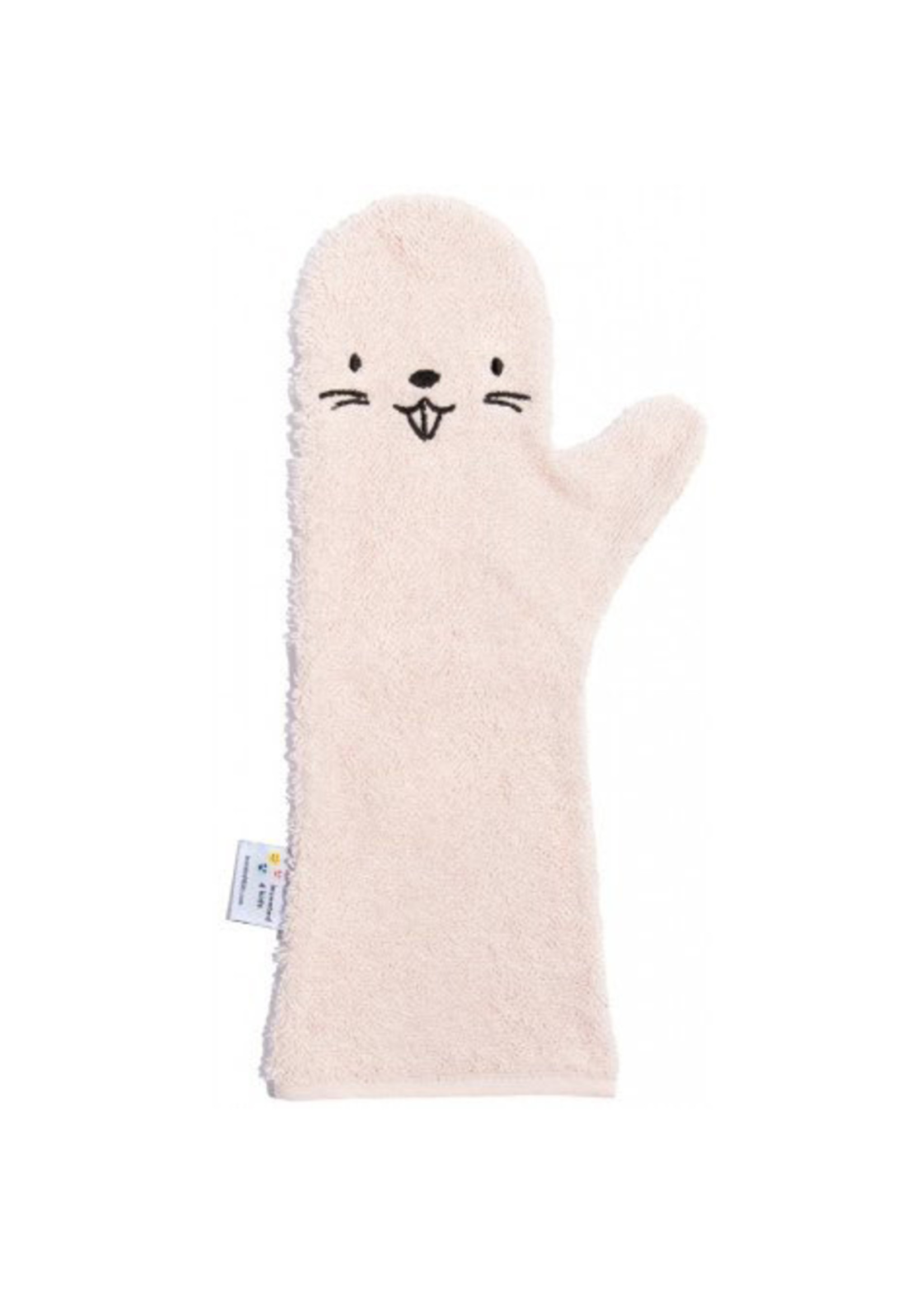 Invented for Kids Baby Shower Glove Beaver Pink