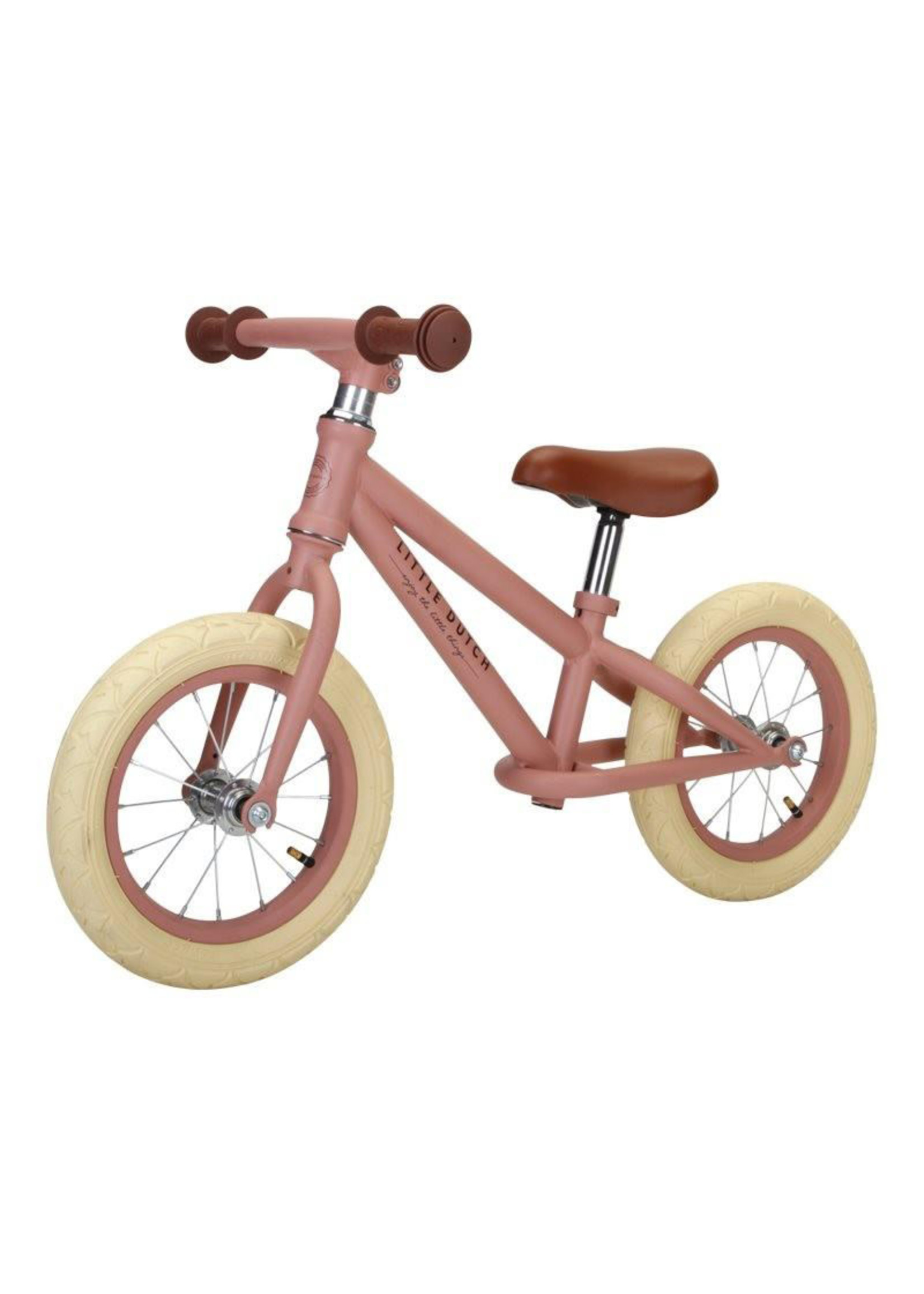 Little Dutch LIttle Dutch loopfiets mat roze