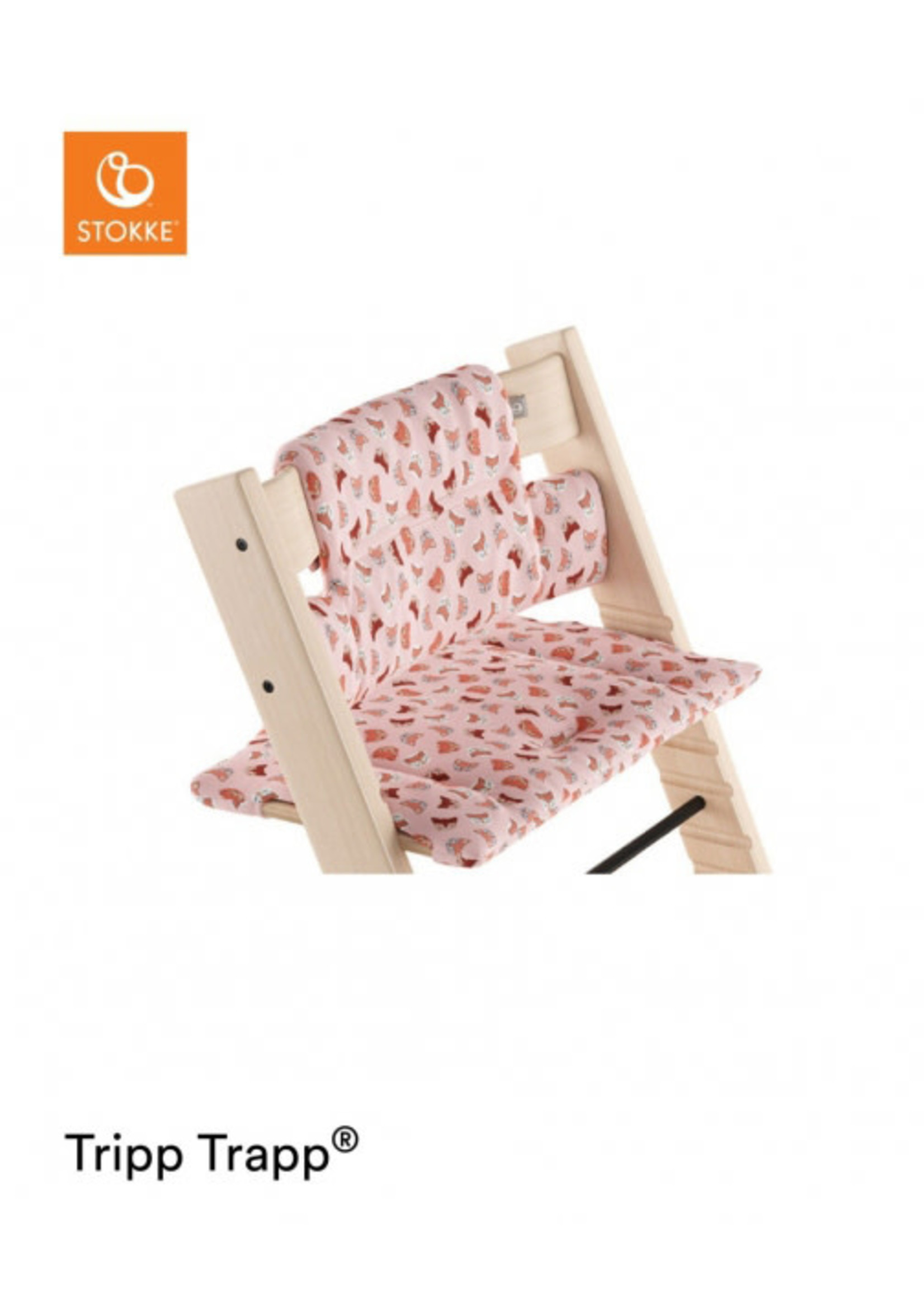 Stokke Stokke Tripp Trapp Cushion Pink Fox