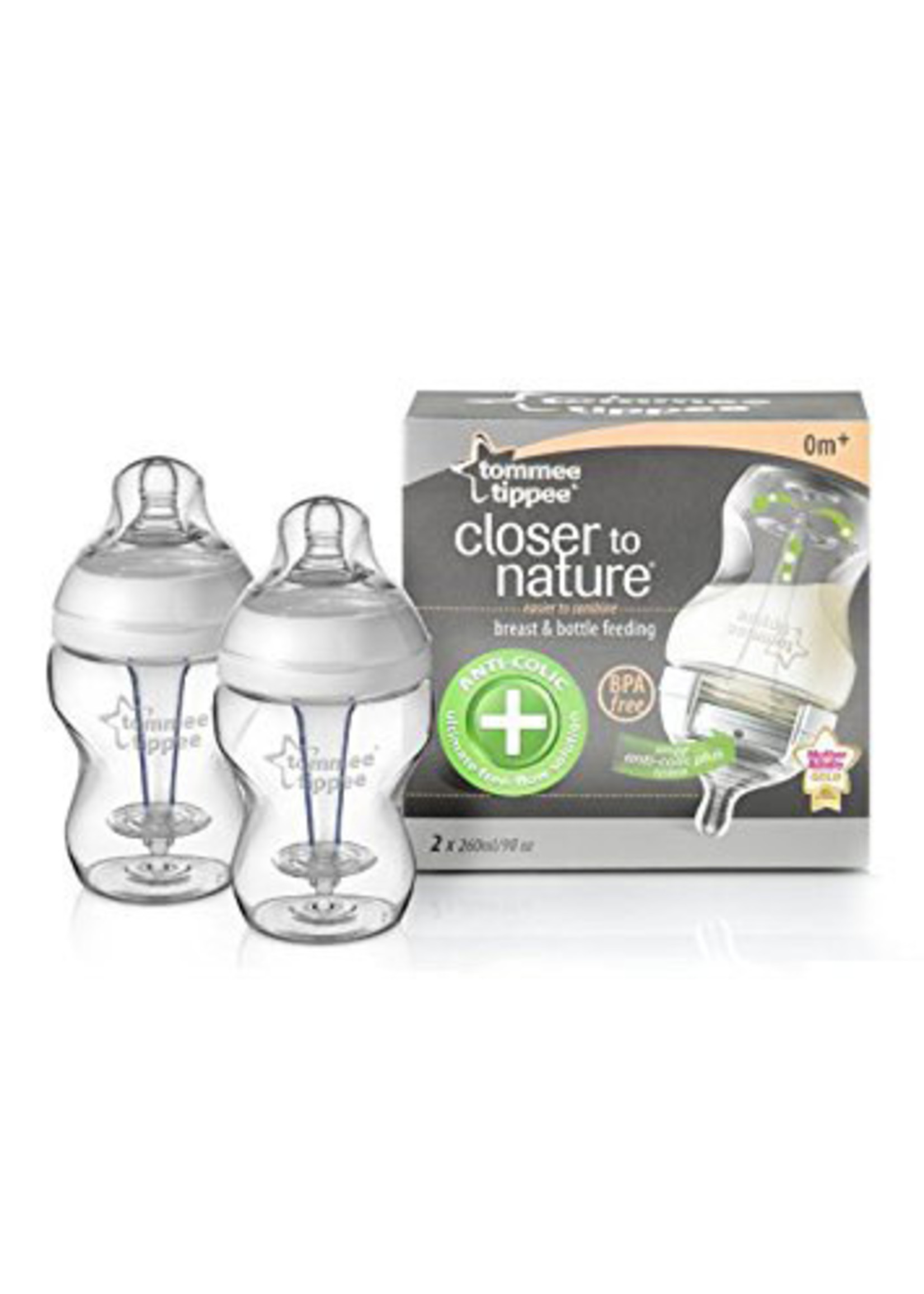 Tommee Tippee Tommee Tippee Antikolic+ twinpack