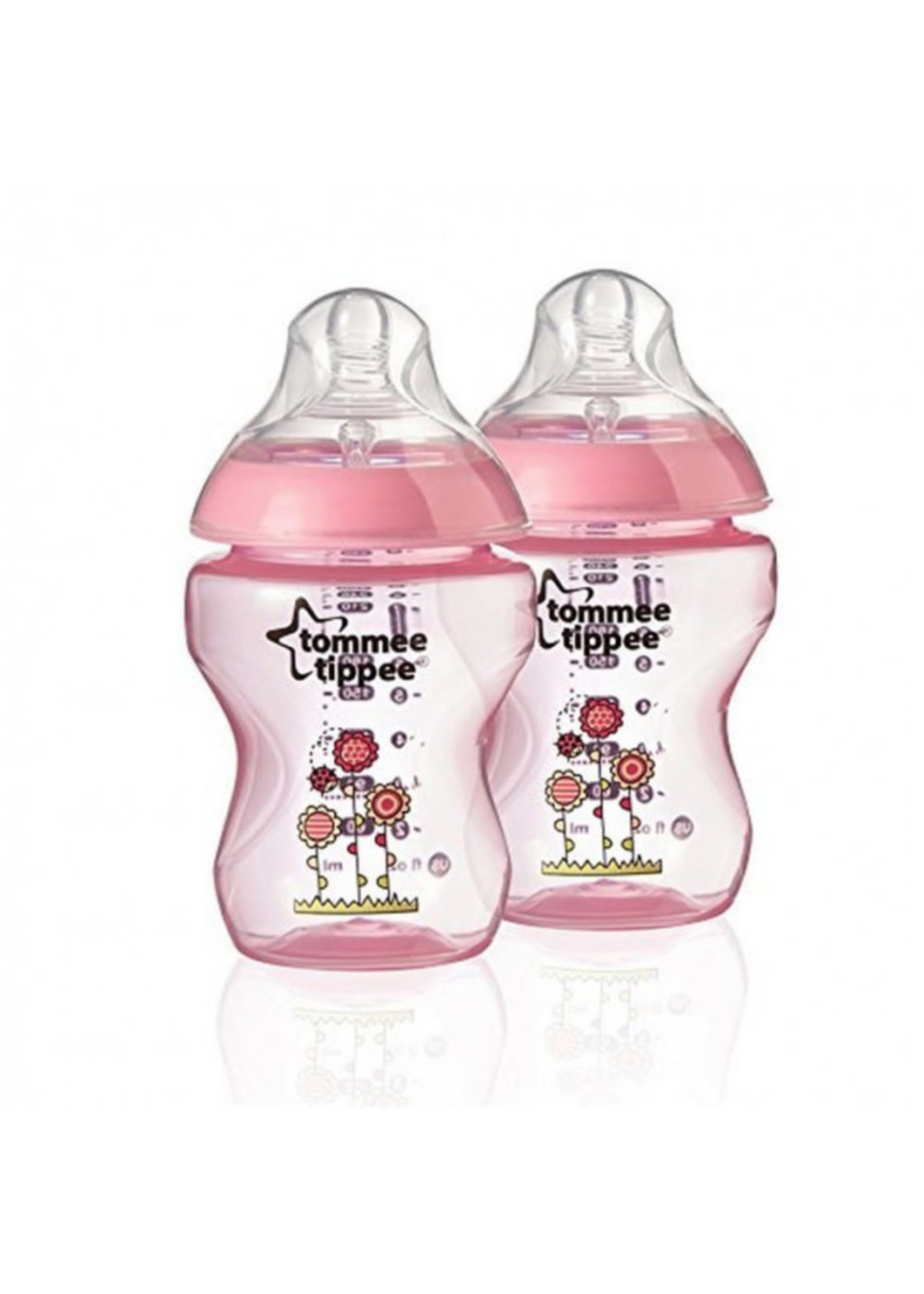 Tommee Tippee Tommee Tippee fles pink/blue duo - 260ml