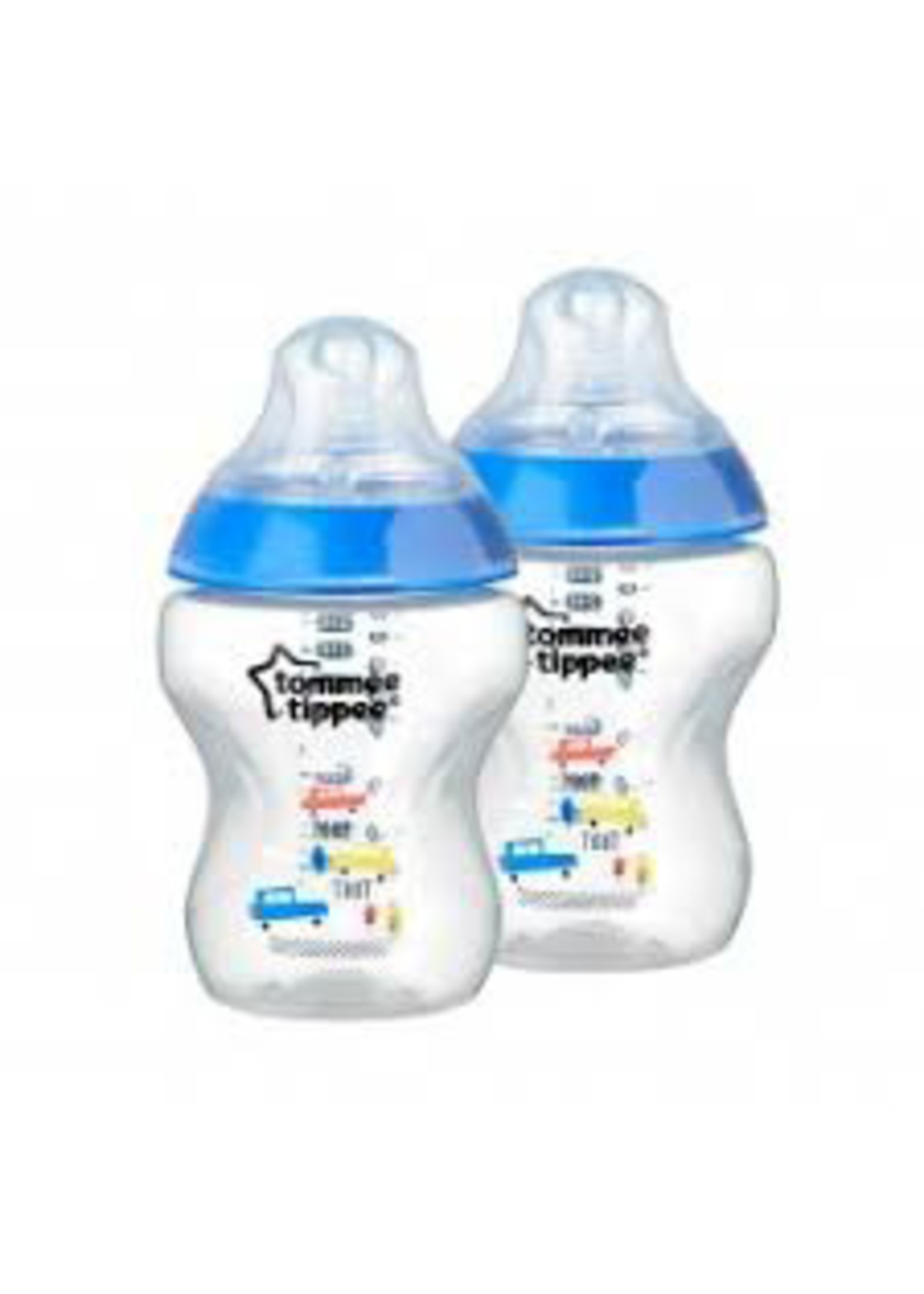 Tommee Tippee Tommee Tippee twinpack decor blue 340ml