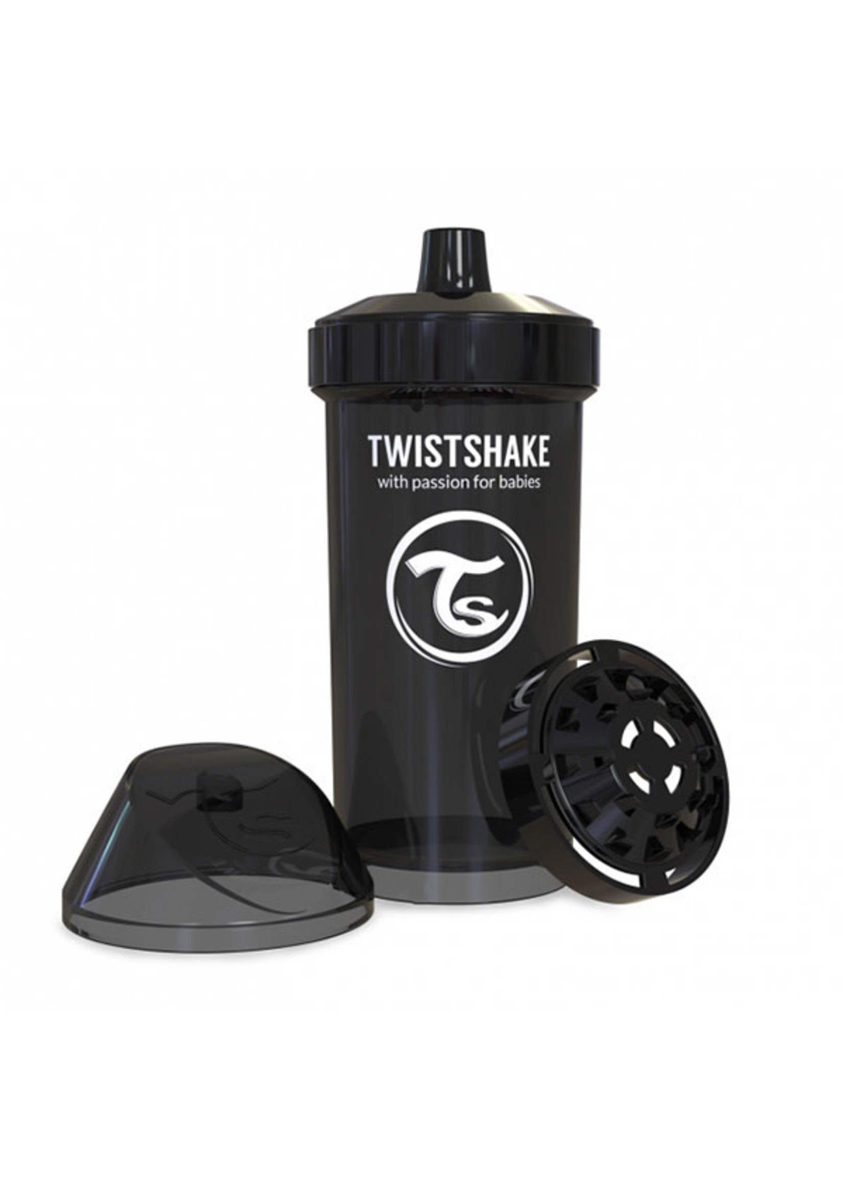 Twistshake Twistshake Kid Cup zwart 360ml