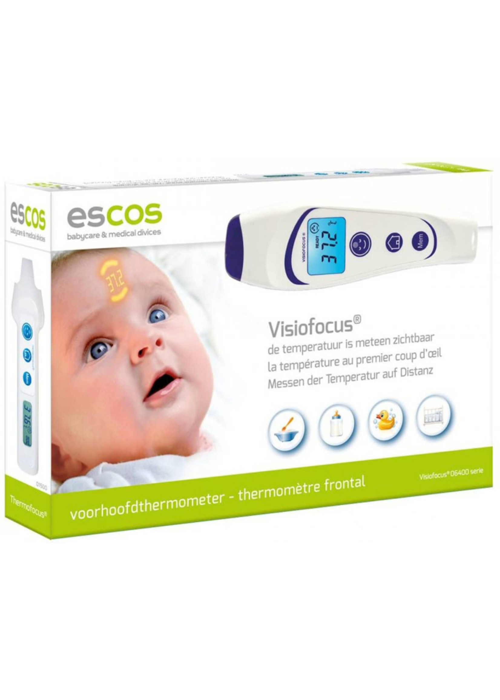 Escos VisioFocus Infrarood voorhoodthermometer