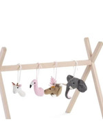 Childhome Childhome Tipi Gymtoys vilten dierenhoofden (4st)