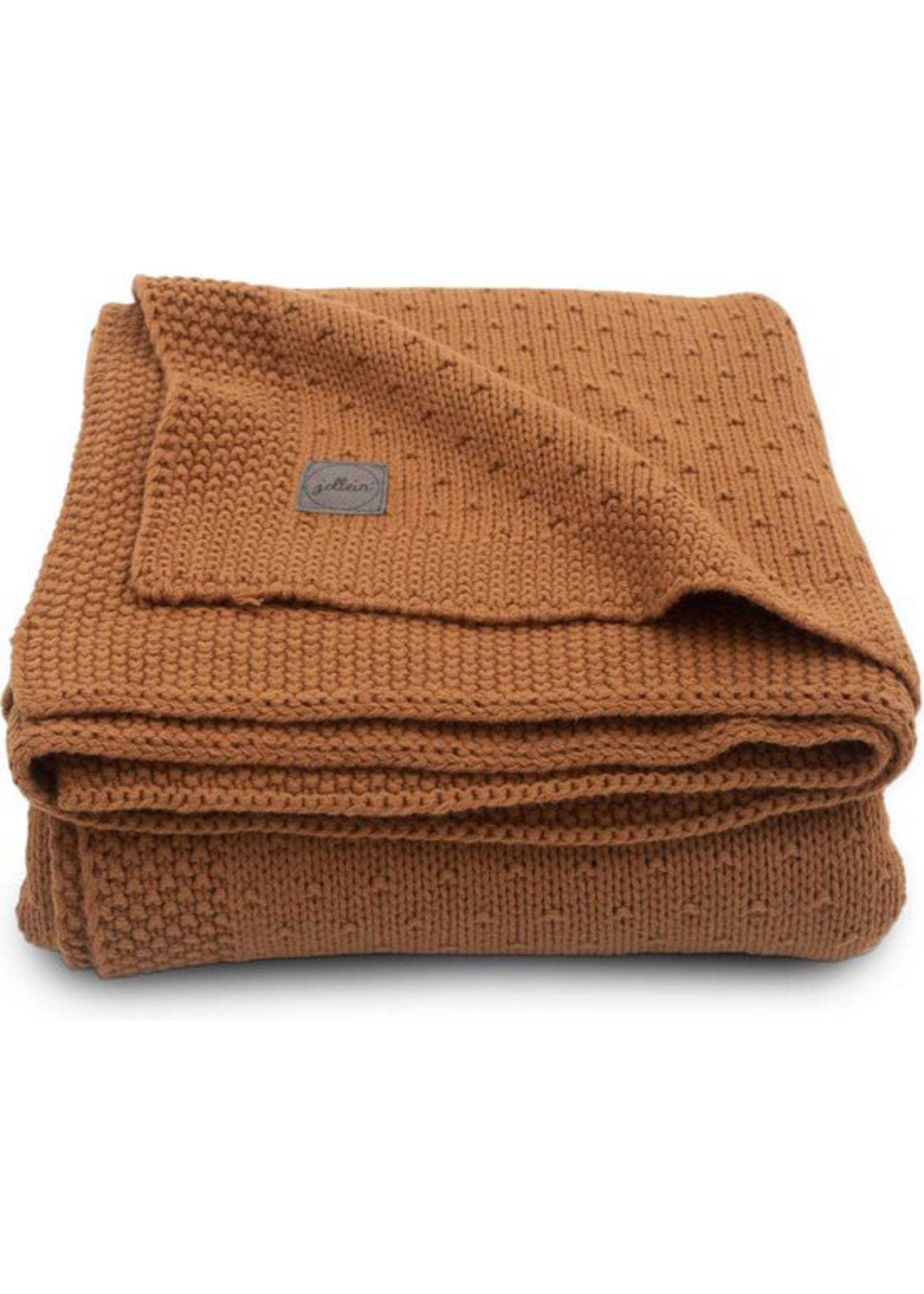 Jollein Jollein Bliss Knit Caramel deken wieg