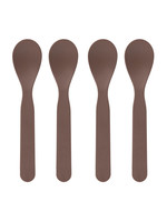 Lässig Lässig Uni Choco Spoon Set (4pcs)