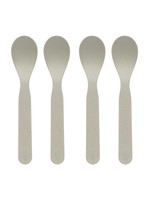 Lässig Lässig Uni Warm Grey Spoon Set (4pcs)