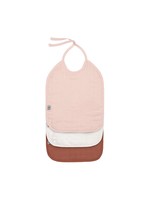 Lässig Lässig Pink/Milk/Rust Muslin/Terry slabset (3pcs)