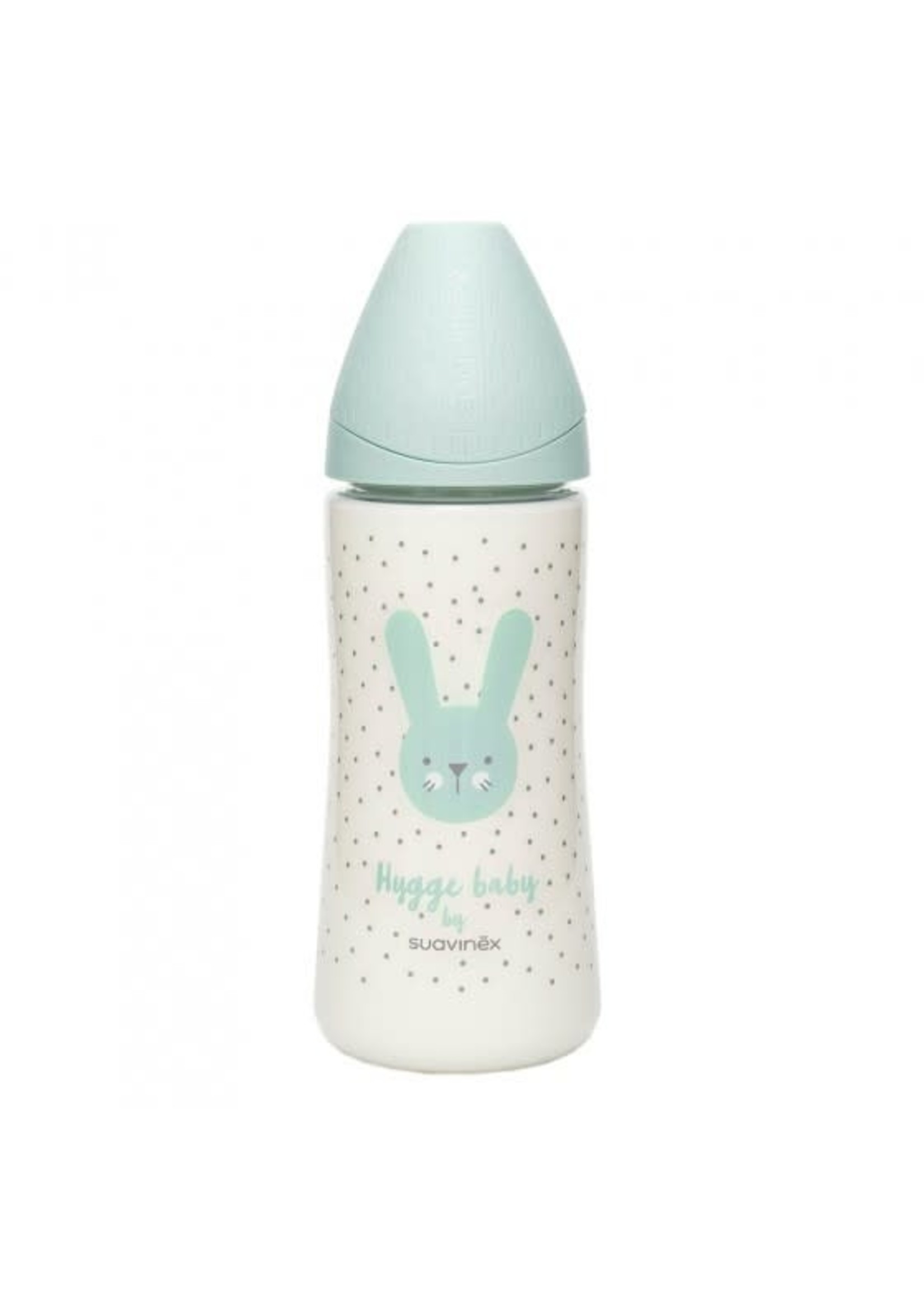 Suavinex Suavinex Hygge Green Rabbits Fles 360ml