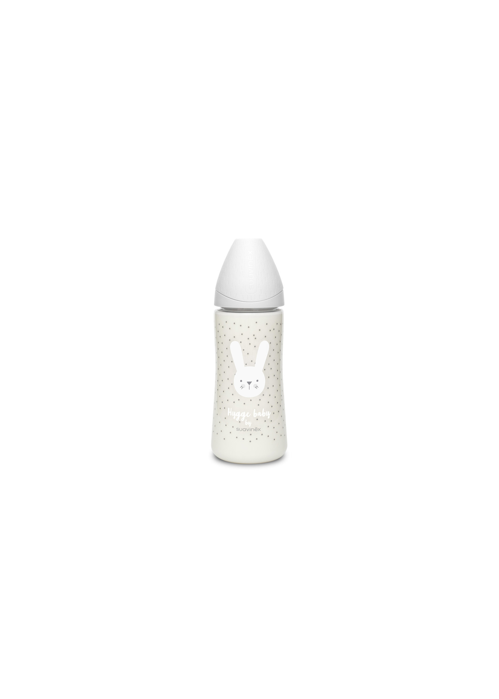 Suavinex Suavinex Hygge Grey Rabbits Fles 360ml