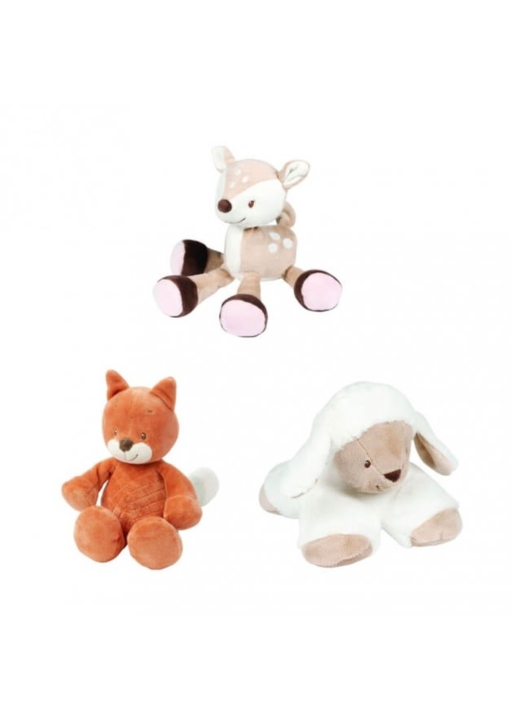 Nattou Nattou Fanny & Oscar Rattle knuffel Fanny