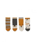 Liewood Liewood Silas Cotton Socks Artic Mix (4-pack)