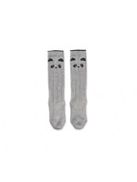 Liewood Liewood Sofia Cotton Knee Socks Panda Grey melange