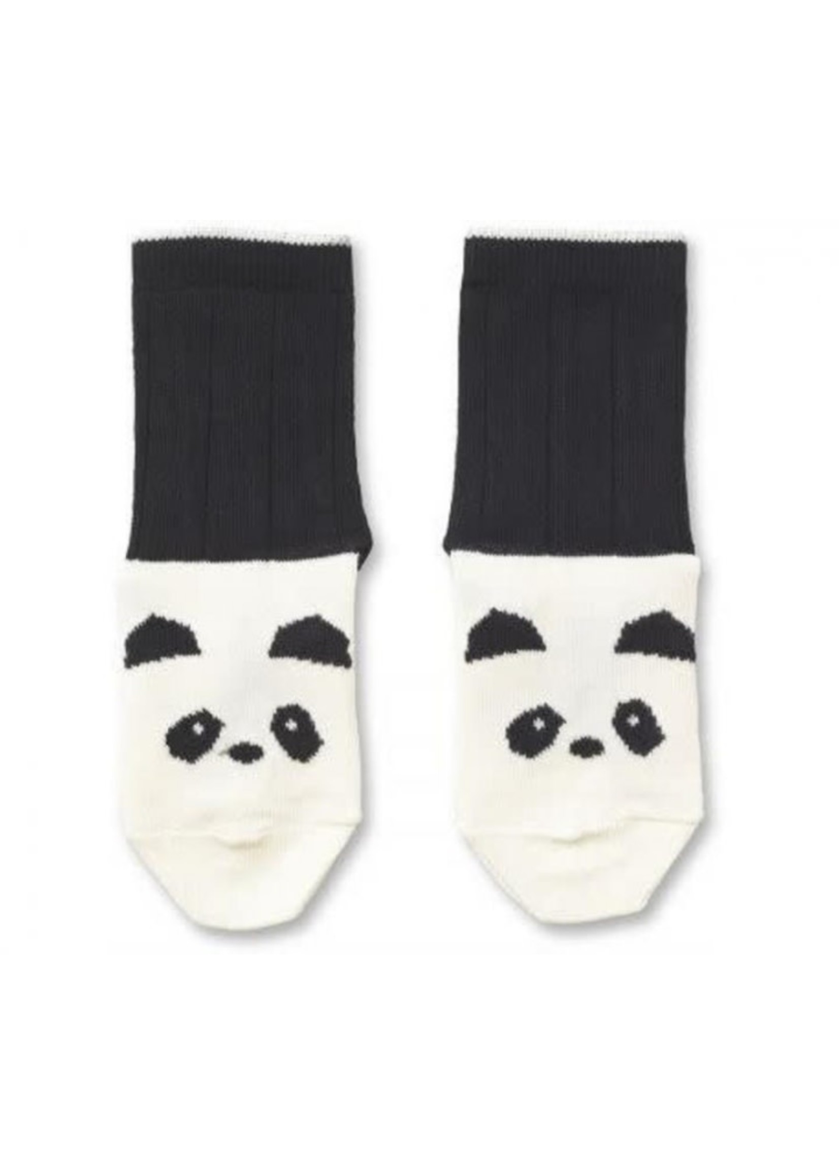 Liewood Liewood Silas Cotton Socks Panda Creme de la creme