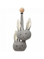 Liewood Liewood Rosa Rabbit Grey Melange Pram Toy