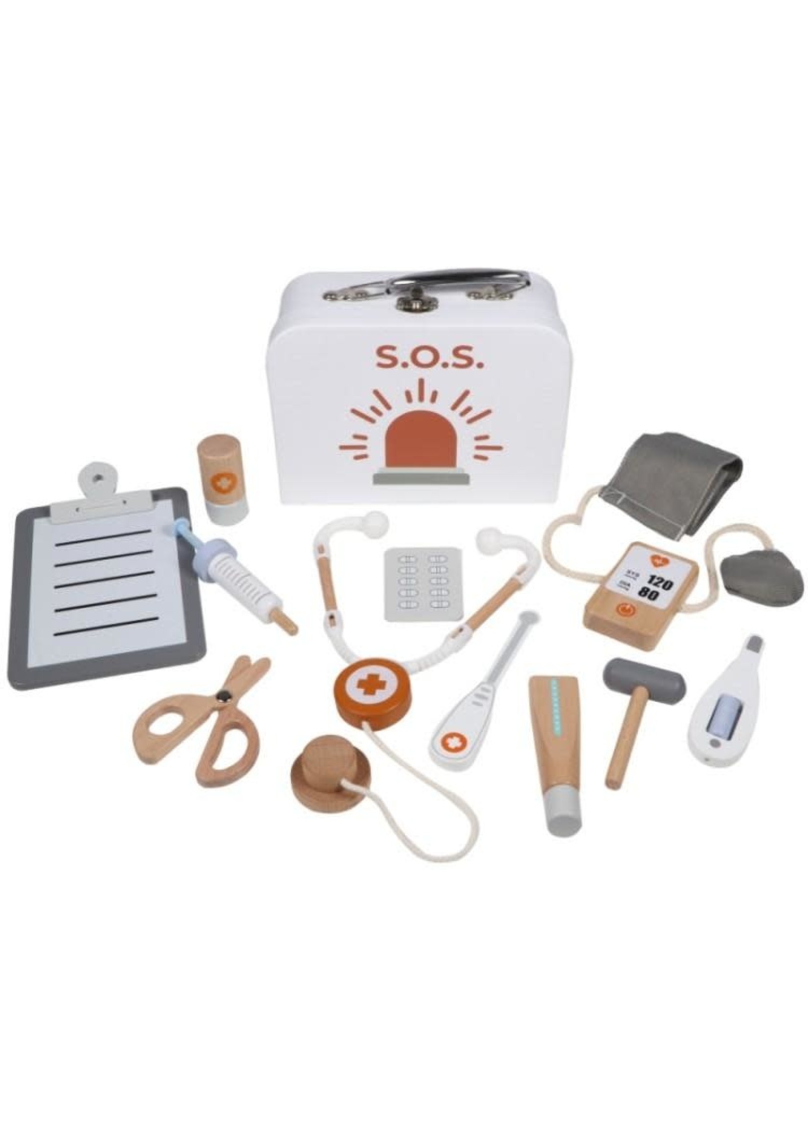 Tryco Tryco Wooden Medical Set with case