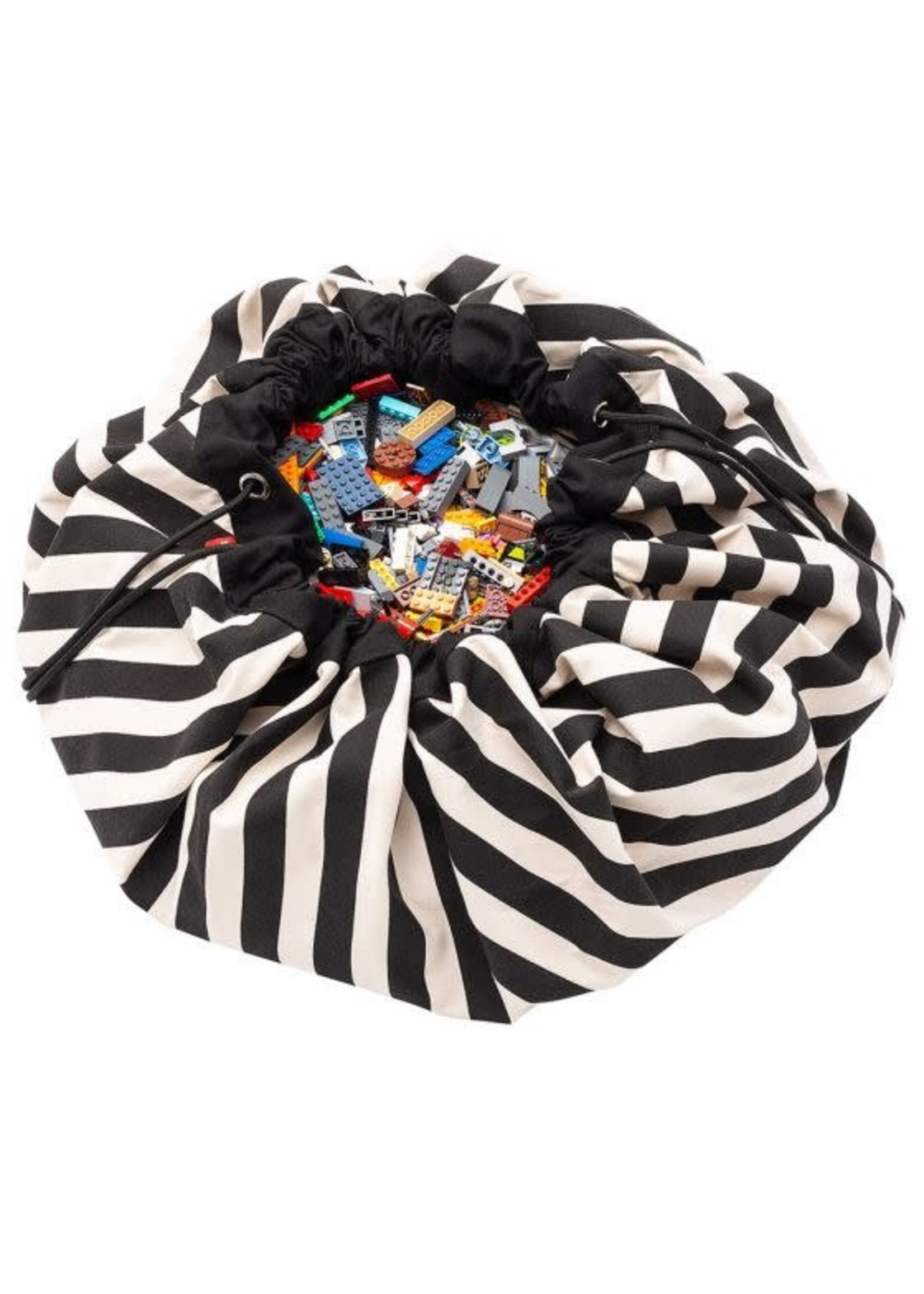 Play & go Play & Go Opbergzak Stripes Black