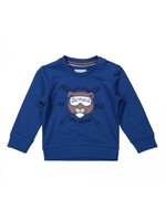 Dirkje Dirkje Sweater Lion mild blue
