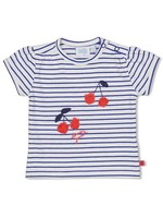 Feetje Feetje T-shirt Streep Cherry Sweetness - mt 56