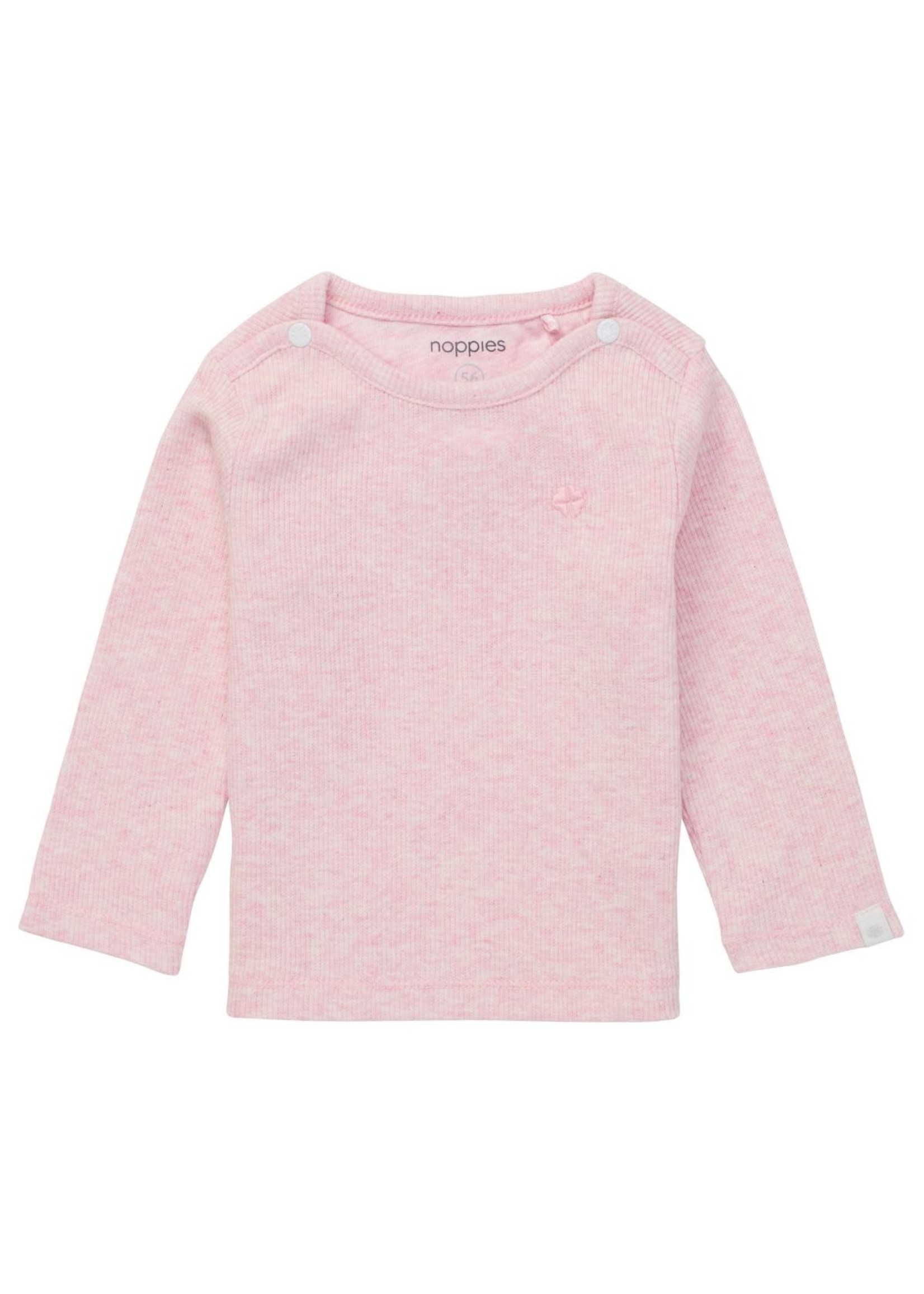 Noppies Noppies Longsleeve Natall Light Rose Melange mt 68