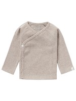 Noppies Noppies Nanyuki Longsleeve met overslag Taupe Melange