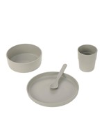 Lässig Lässig Dishset Uni warm grey (PP/Cellulose)