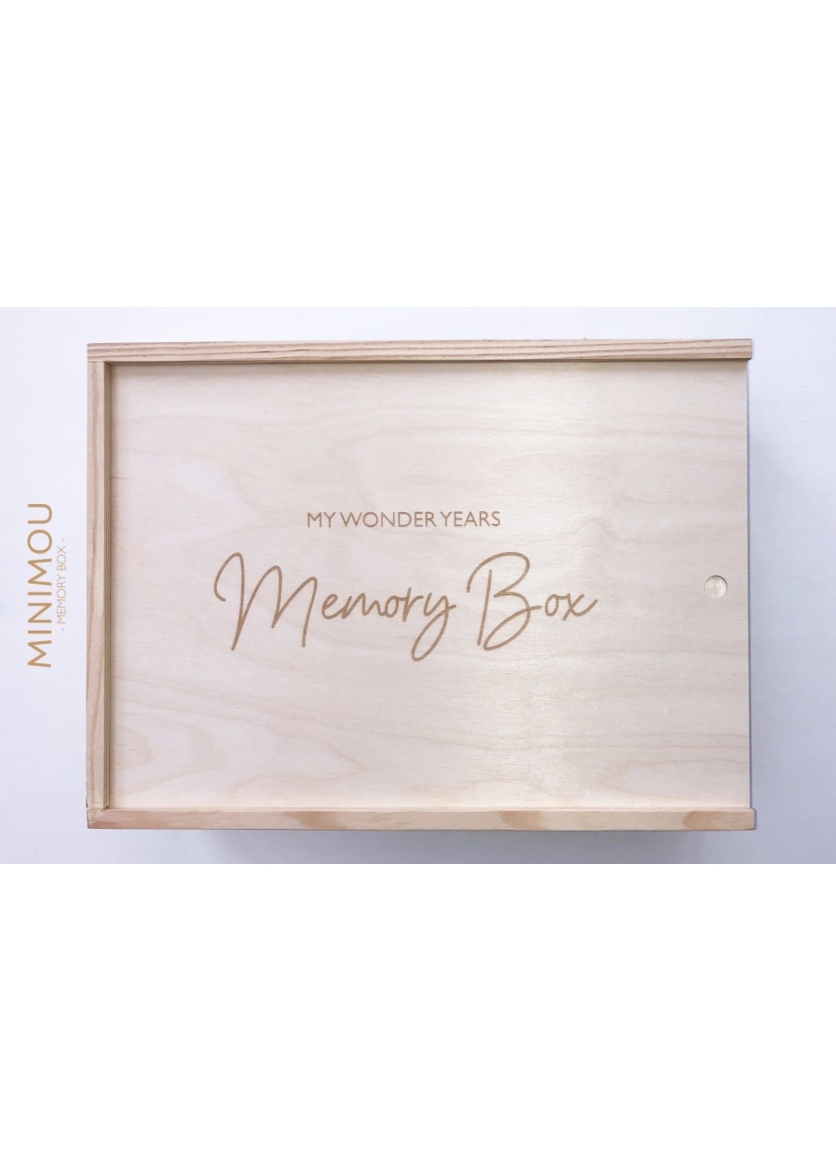 Minimou Memory Box - My wonderyears Wood