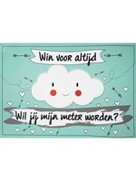 Minimou Minimou Scratchcard Wil jij mijn meter worden funny cloud