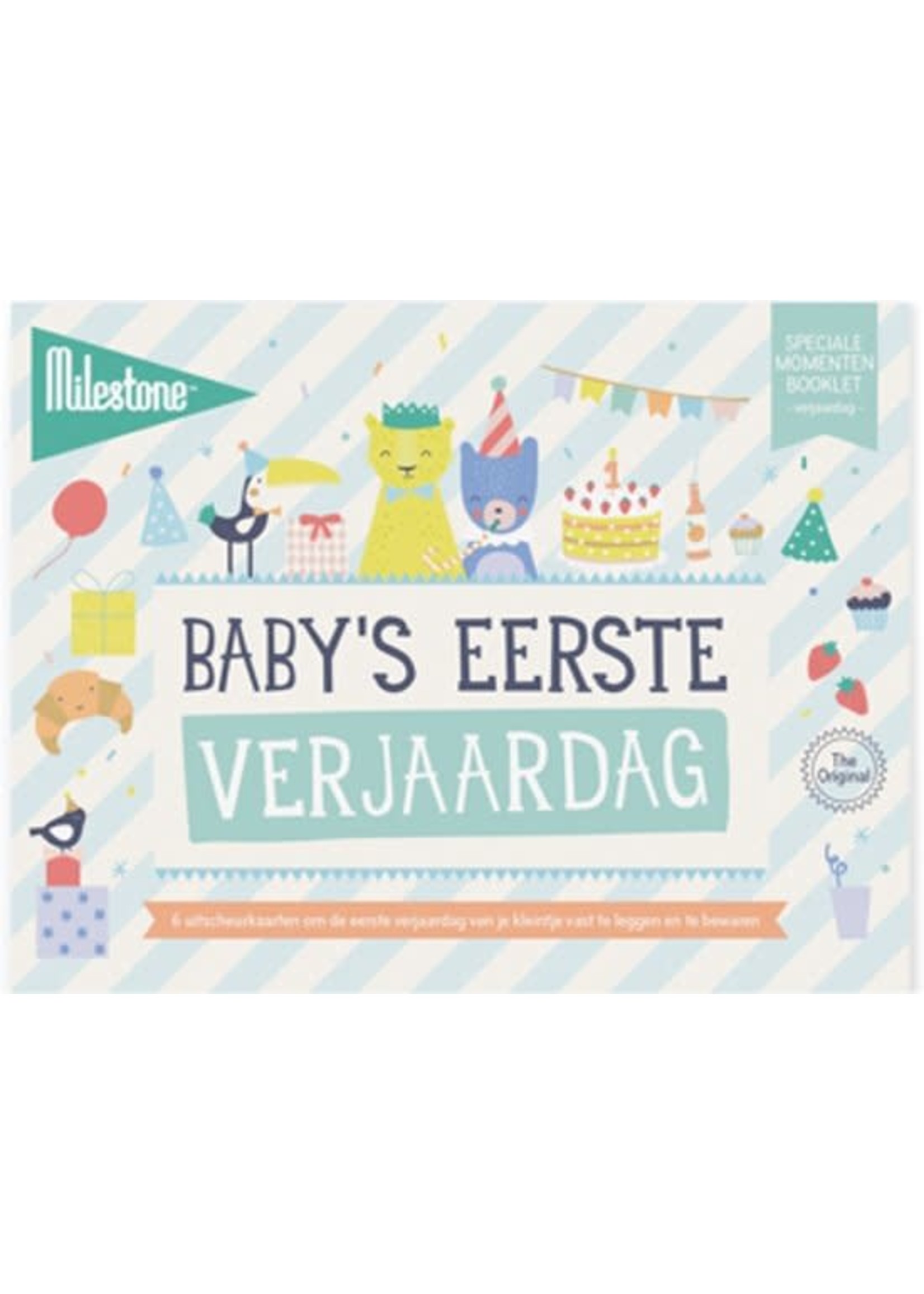 Milestone Milestone Baby's eerste verjaardag